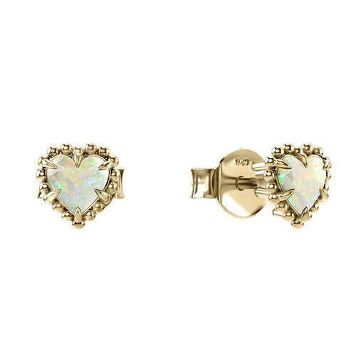 Stolen Girlfriends Club Dahlia's Heart Earrings